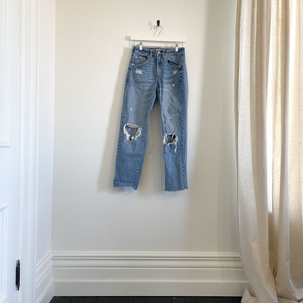 Ripped Mom Jean